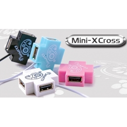 USB HUB Cliptec MINI X-CROSS 4Port 